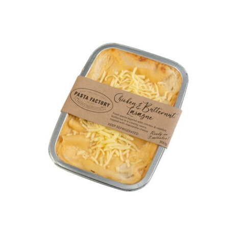 Pasta Factory Baked Chicken & Butternut Lasagne 300g (Fresh)