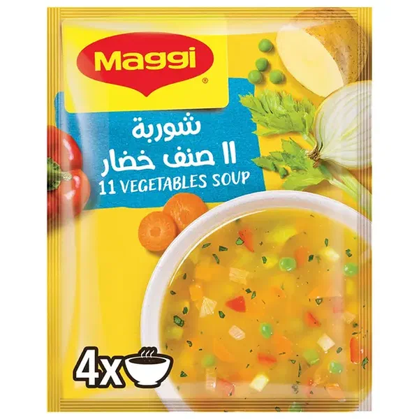 MAGGI TRADITIONAL 11-VEGETABLE SOUP AROMATIC INSTANT MIX 53G