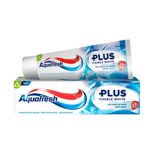 Паста зубн GSK Aquafresh Plus заметный блеск 75мл