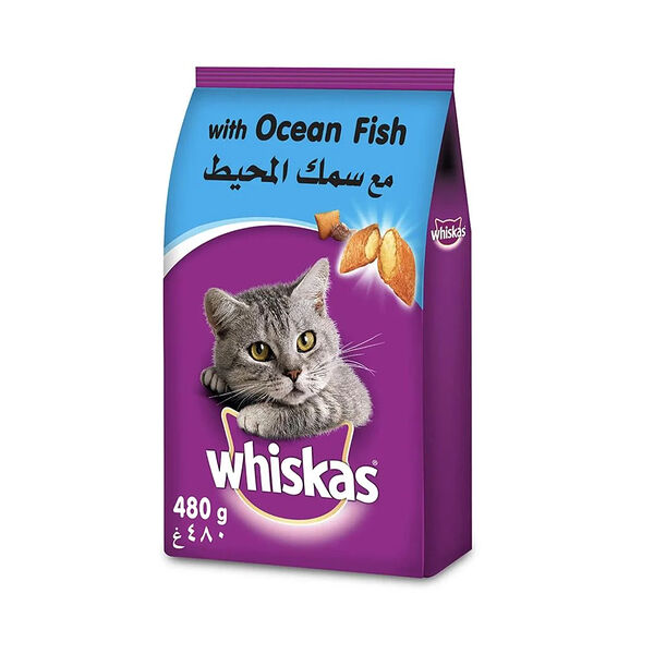 Whiskas Pocket.Ocean Fish 480 Gm