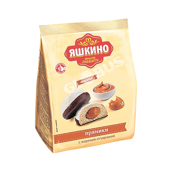 Яшкино кайнатылган коюлтулган сүт таттуу токочтору 350г