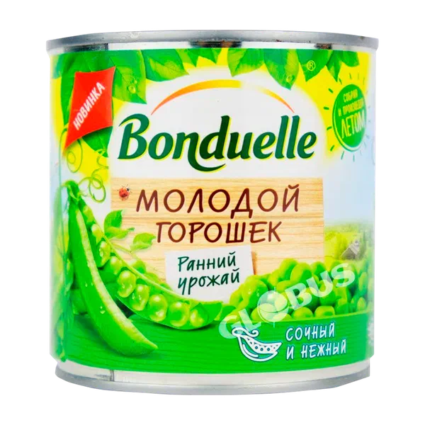 Горошек Bonduelle конс. зел молод. 425г ж/б