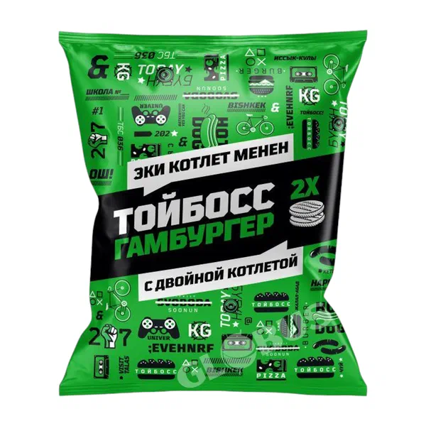 Тойбосс  котлетменен гамбургер 310г