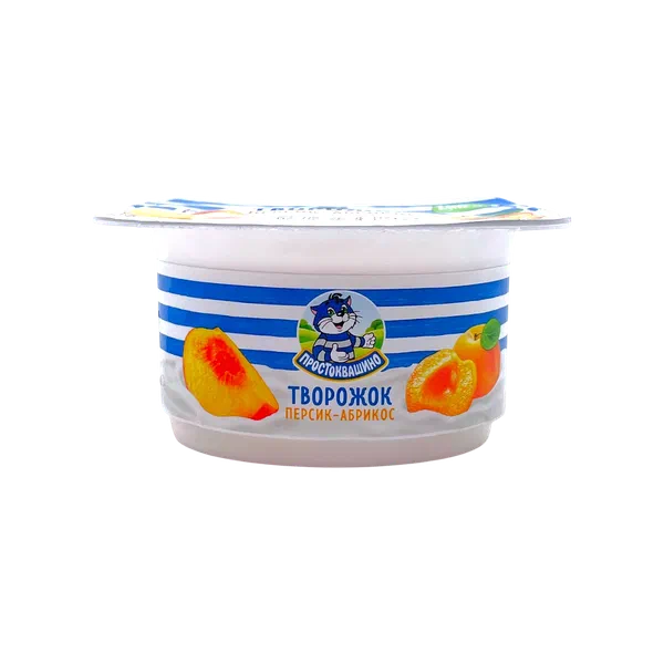 Творожок Простоквашино персик/абрикос 3,6% 110г п/у