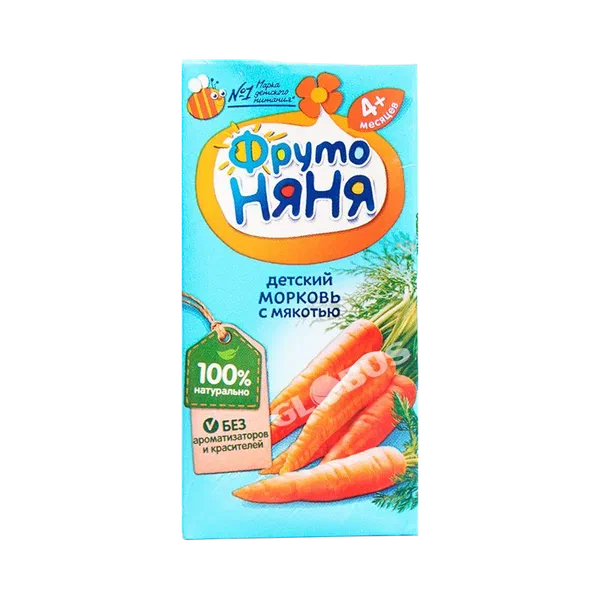 Фруто-няня  сабизден жасалган балдар ширеси  4 айдан  200мл