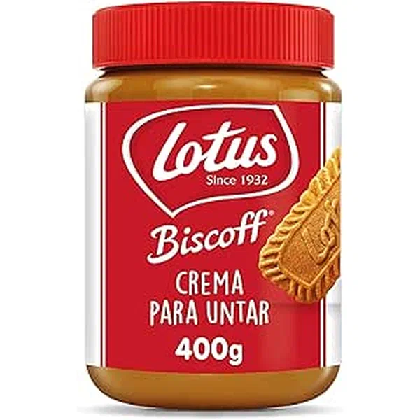 LOTUS BISCOFF CARAMELIZED BISCUIT SPREAD SMOOTH CREAM 400G