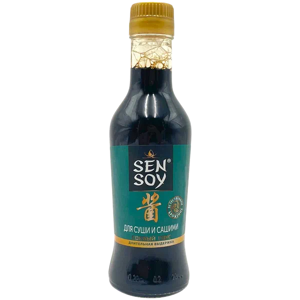 Соус соевый Sen Soy Premium Sushi & Sashimi 220мл ст/б