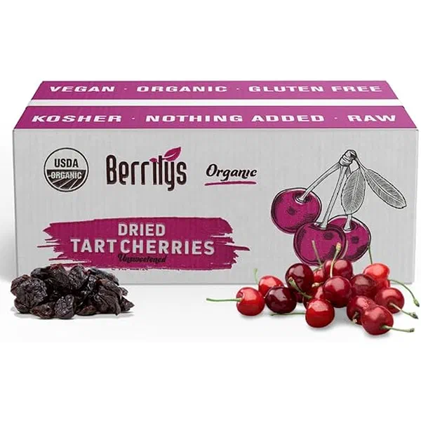 TP HARVEST CHERRIES AND BERRIES 180G - MIXED CHERRIES AND BERRIES DRIED FRUIT