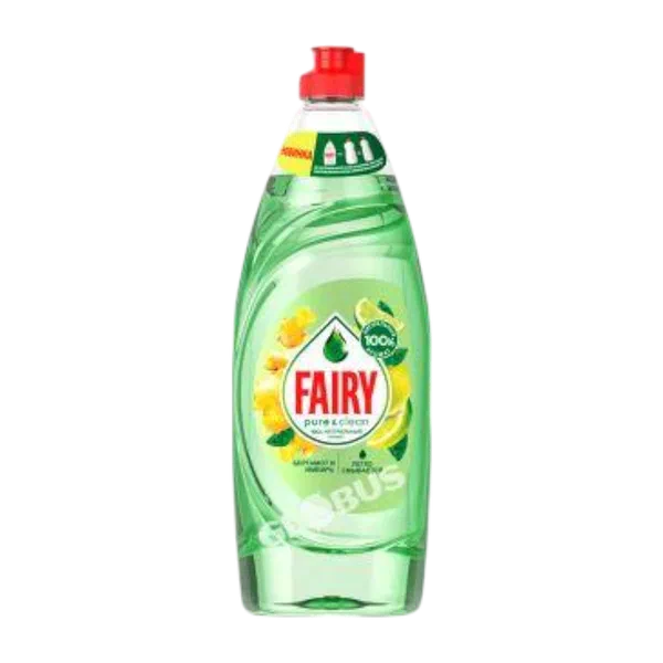 Fairy Pure&Clean бергамот/имбирь 650мл