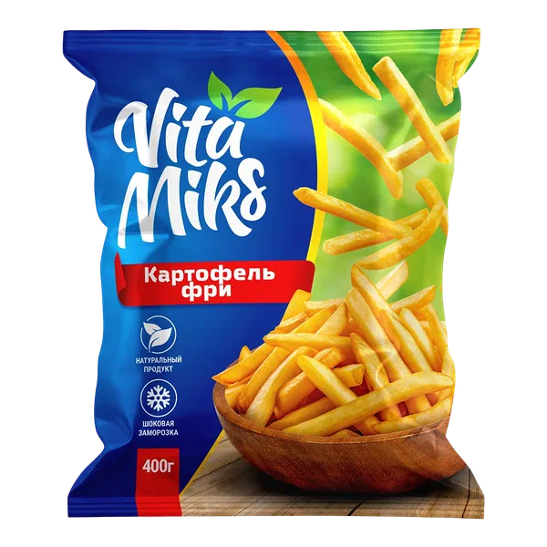 Картофель Фри VitaMiks заморож. 400г