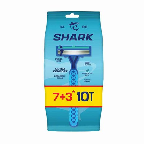 Shark Razor Ultra Comfort Men 3 Blades 7+3*