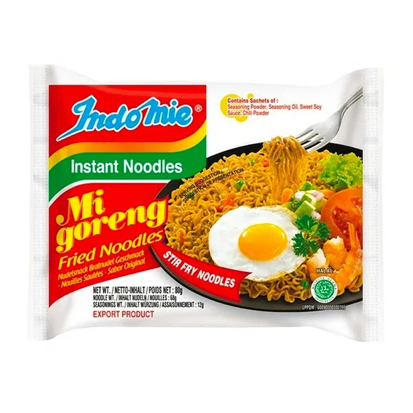 Indomie Fried Instant Noodles 80g