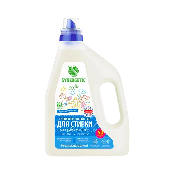 Synergetic Universal кир жуугуч гель 1,5л