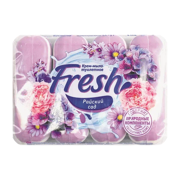 Fresh Райский сад крем-самыны 4*75г