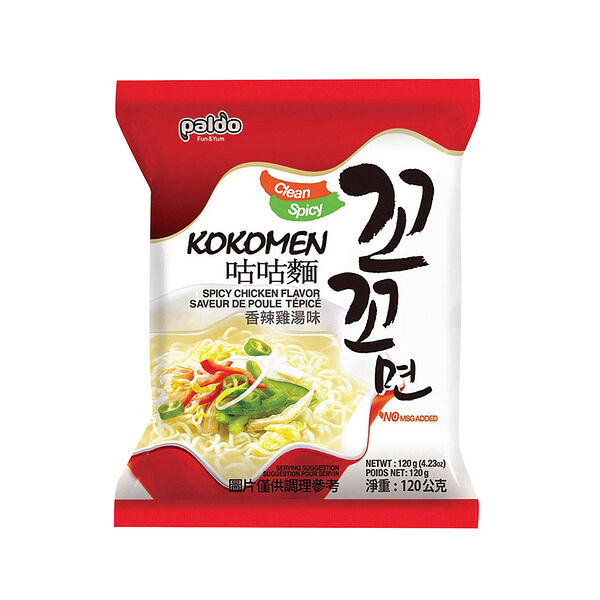 Paldo Kokomen Noodle Chicken Spicy Soup 120Gm