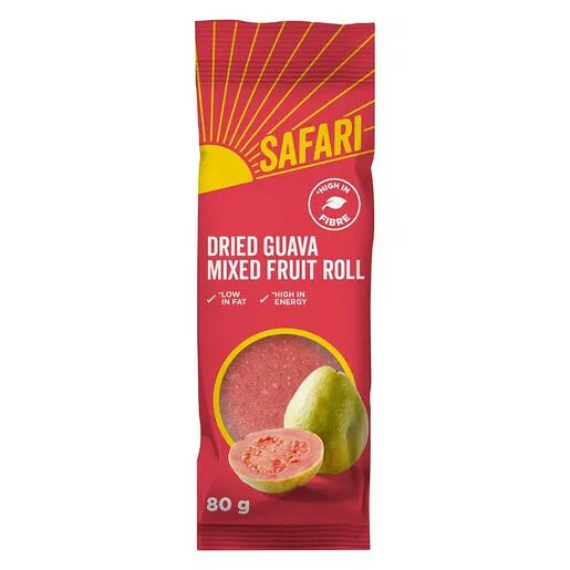 Safari Guava Fruit Roll 80g