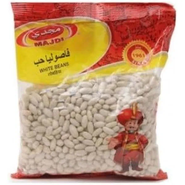 MAJDI WHITE KIDNEY BEANS PREMIUM TRADITIONAL WHOLE PULSE 800G