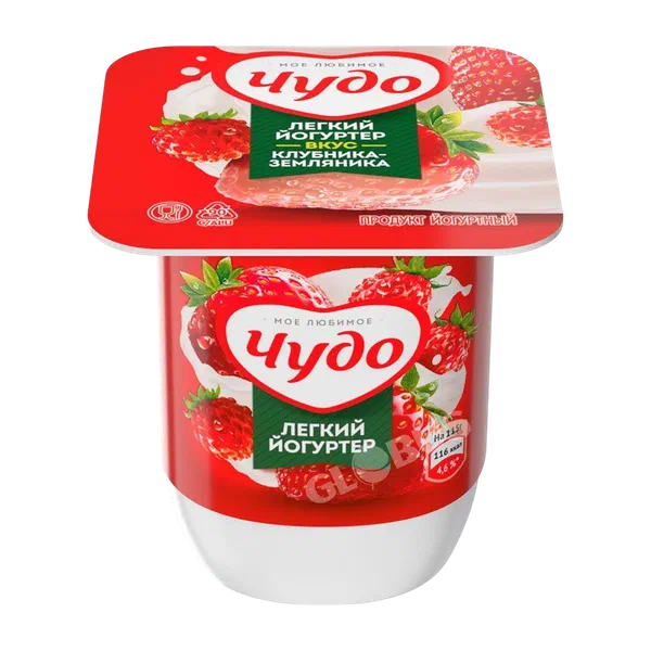 Йогурт Чудо клубн/земл 2,5% 115г Бишкексут 24