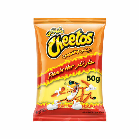 Cheetos Crunchy Flamin Hot 50 Gm