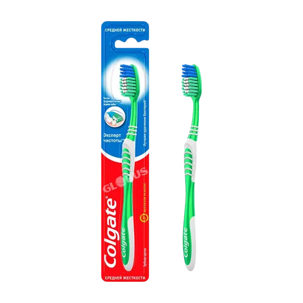 Щетка зубн Colgate Эксперт чистоты средняя