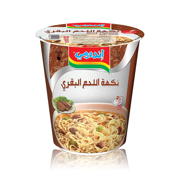Indomie Cup Beef Noodle 60 Gm