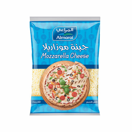 Almarai Mozzarella Shredded Full Fat 180Gm