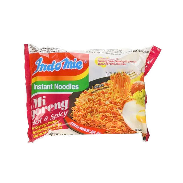 Indomie Hot  Spicy Fried Noodles 80 Gm