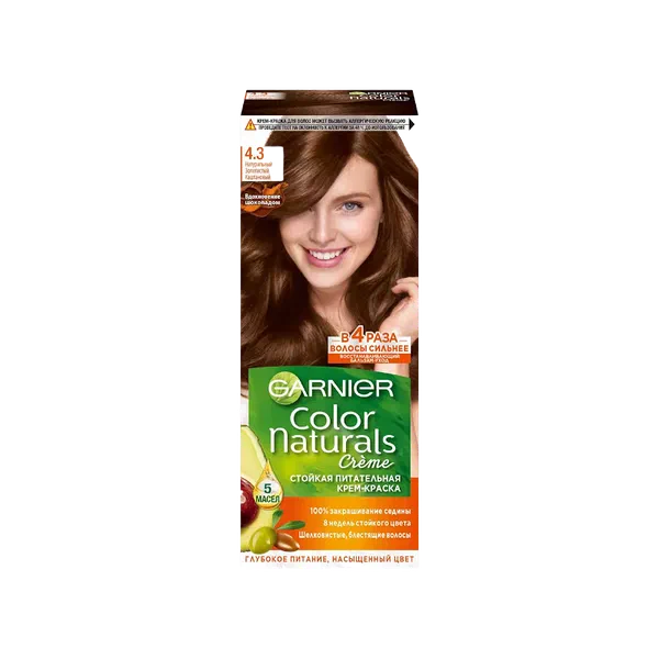 Краска д/волос Garnier Color Nat 4.3 золот каштан