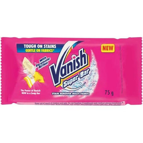 Vanish Super Bar Laundry Soap 75g