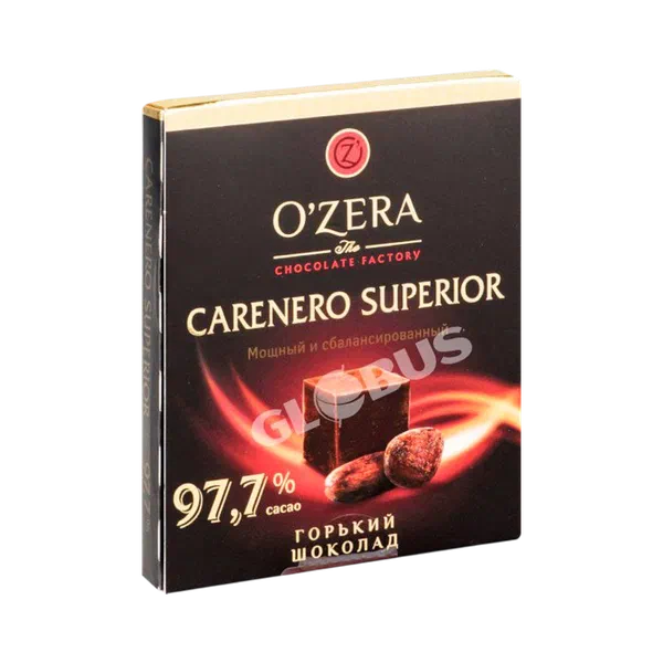 О'Zera Carenero Superior сүт шоколады 97.7% 90г 