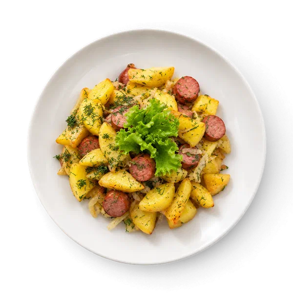 Гарнир Картофель с сосисками вес GL