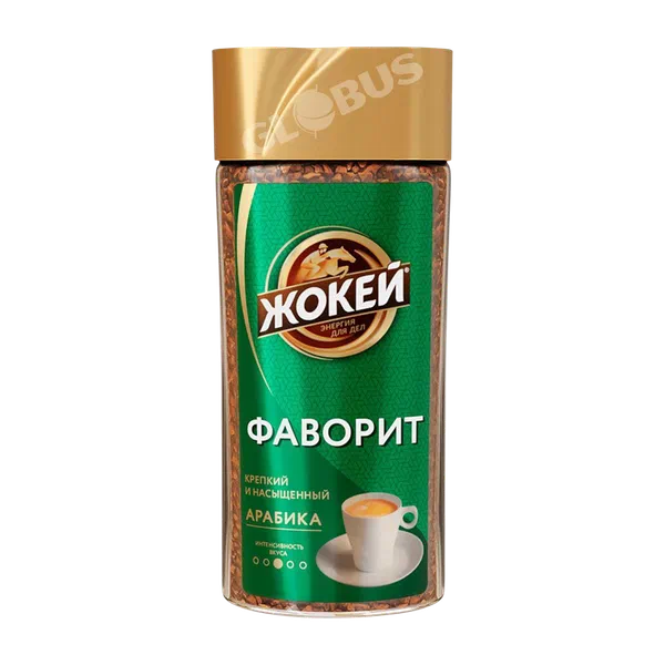 Кофе Жокей Фаворит раств 95г ст/б
