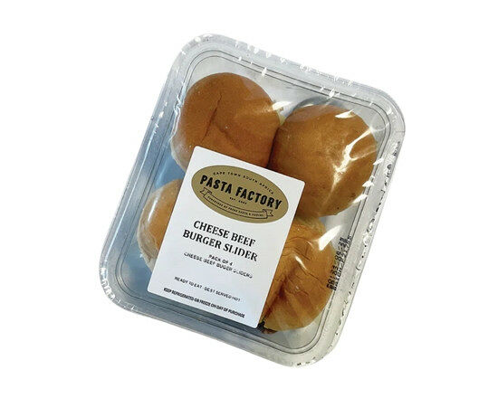 Cheese Beef Sliders 4 Pack