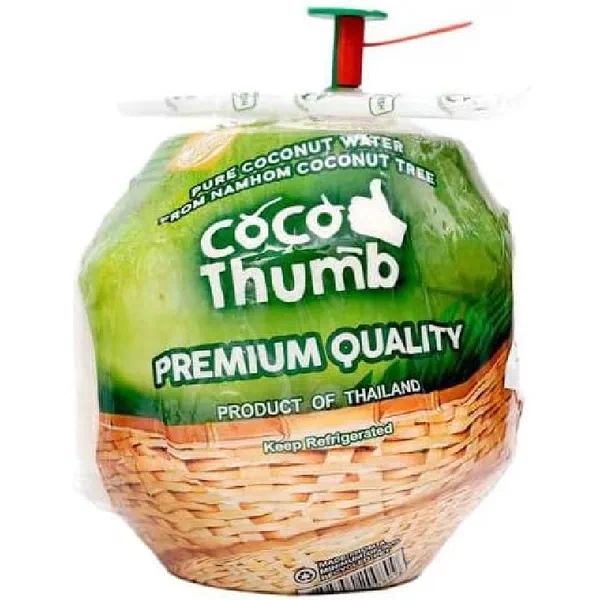 FRESH COCONUT THUMB FOR NATURAL HYDRATION