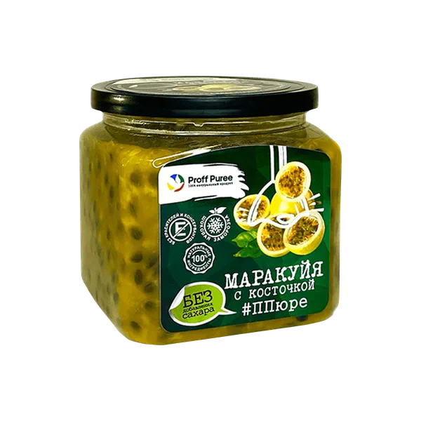 Proff Puree маракуйя с косточкой пюреси 500г