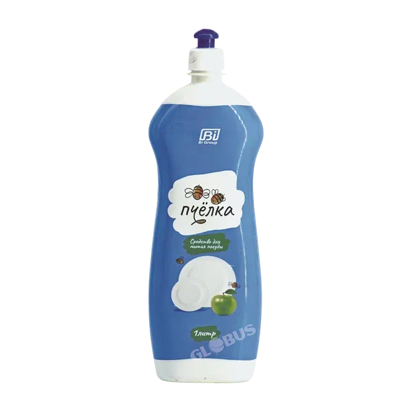 Средство д/мытья посуды Пчелка яблоко 1л