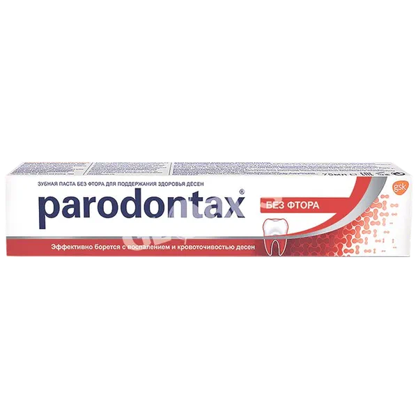 Паста зубн GSK Parodontax без фтора 75мл