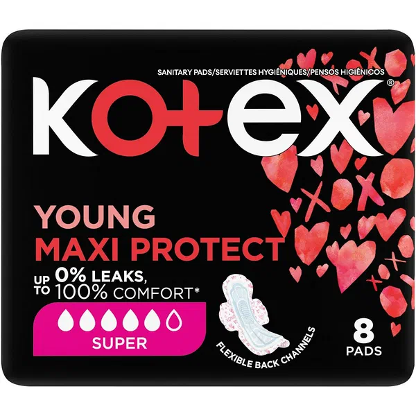 Kotex Maxi Super Young 8s