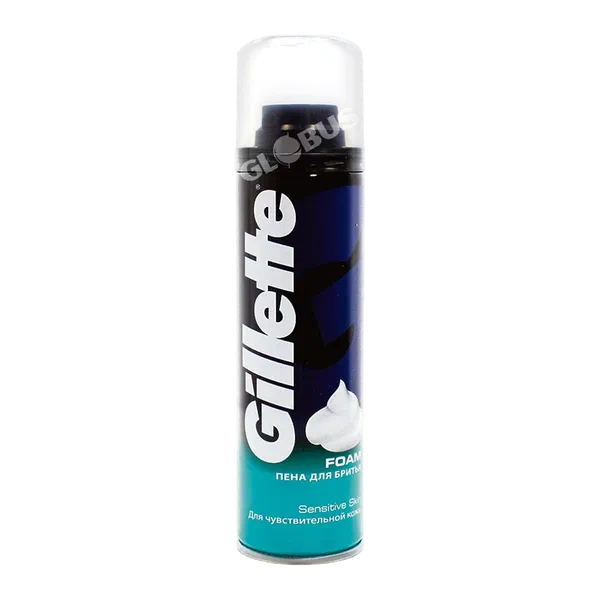 P&G Gillette сезгич тери үчүн сакал алуучу көбүк   new 200мл