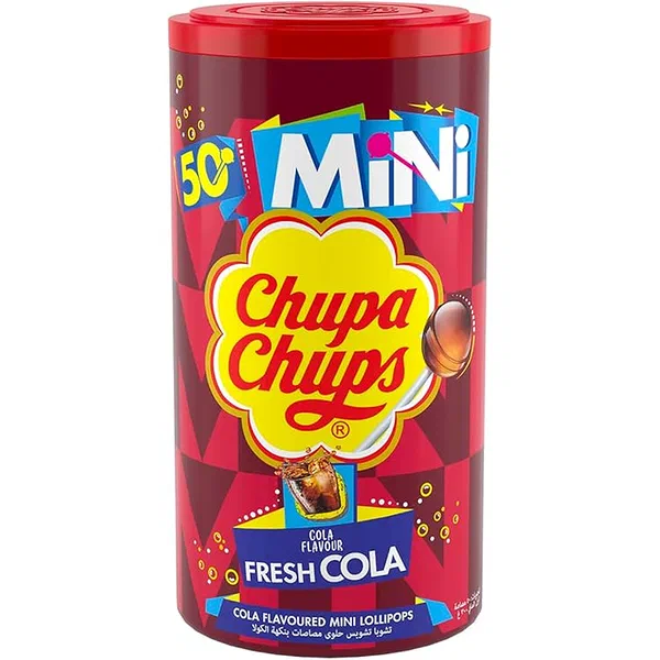 CHUPA CHUPS MINI TUBES SOUR ASSORTED FRUIT JELLY 85.5G