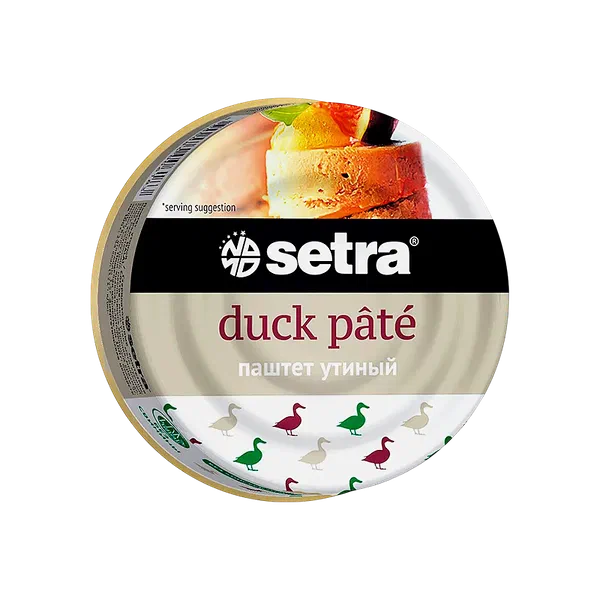 Паштет утиный Setra 100 гр