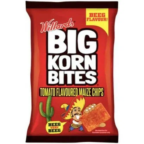 Big Korn Bites Tomato 120g