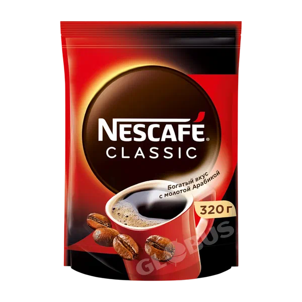 Кофе Nescafe Classic раств 320г д/п