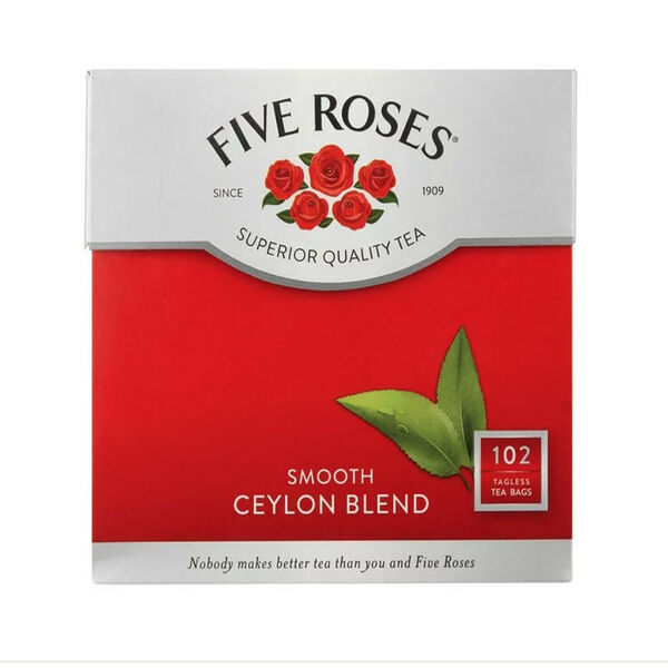 Five Roses Tagless Teabags 102's