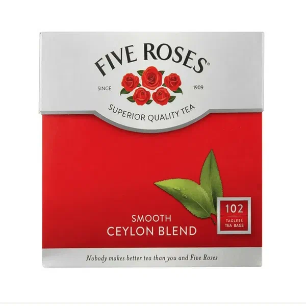 Five Roses Tagless Teabags 102's