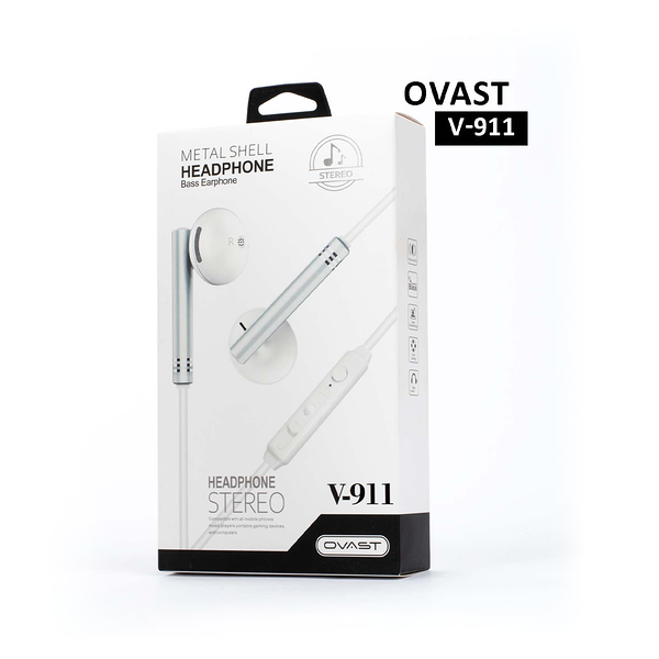 Ovast Wired Headphones1 Meter V-911