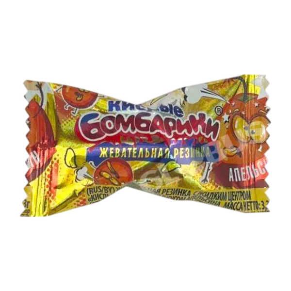 Кислые бомбарики апельсин 3,3г сагызы