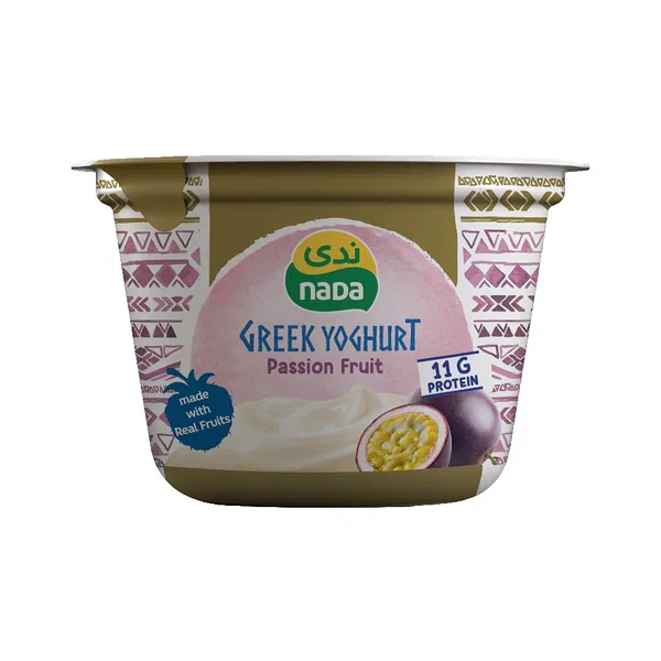 NADA GREEK YOGURT PASSION FRUIT FLAVORED THICK SNACK 160G