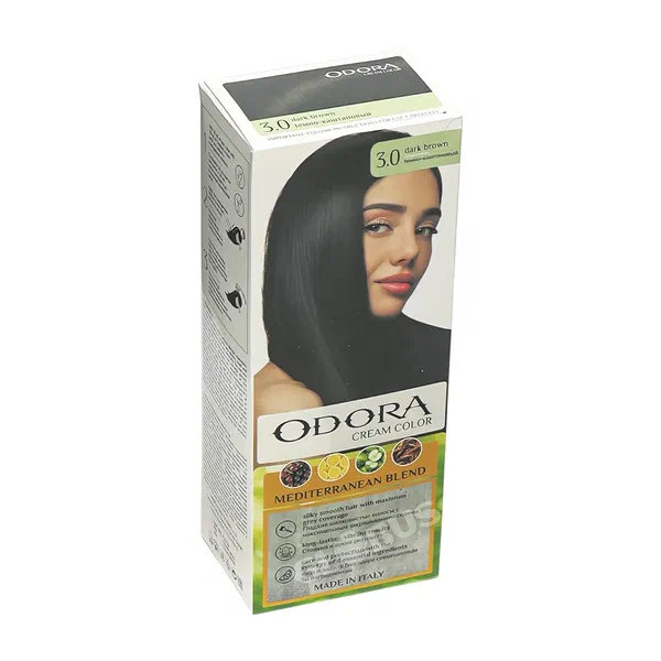 Odora темн каштан 3 чач краскасы