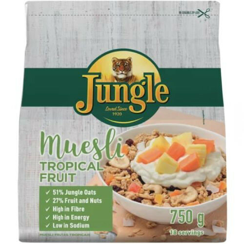 Jungle Muesli Tropical 750g